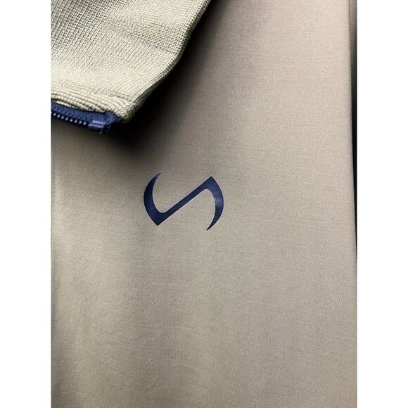 TLF Apparel Jacket Mens Large Long Sleeve Front Zip Green Workout Gym Athletic - Picture 6 of 8